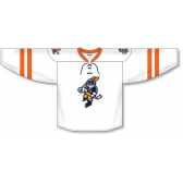 Maillot De Hockey Homme HC Zurich Jaguars – Blanc, Manches 3/4, Col Rond – Taille XL