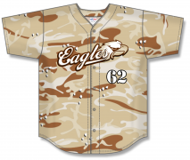BSB-001 Men's and Kids' Full Sublimation Full Button Front Baseball Jersey  - Interlock