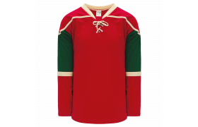 Blank Minnesota Wild Stadium Series Jersey - Athletic Knit MIN588B