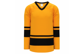 Athletic Knit H6400-213 House League Hockey Jersey - Gold / Black