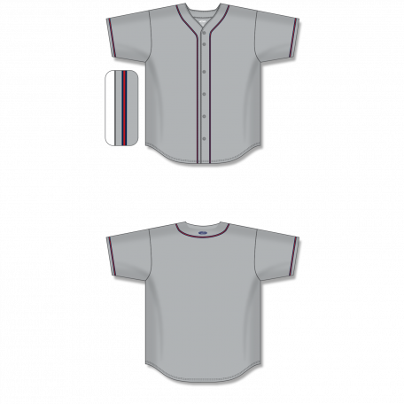 Full Button Baseball Jerseys Buy BA5500 ATL599 Athletic Apparel