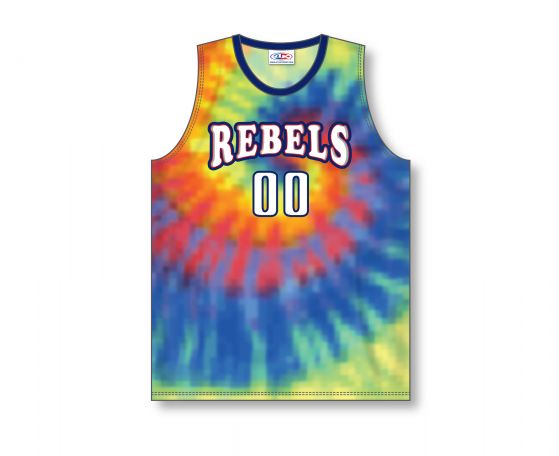 Athletic Knit Custom Sublimated Basketball Jersey Design 1173 | Basketball | Custom Apparel | Sublimated Apparel | Jerseys Youth S