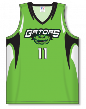 216 HG BASKETBALL CONCEPT GREEN WHITE FULL SUBLIMATION JERSEY FREE