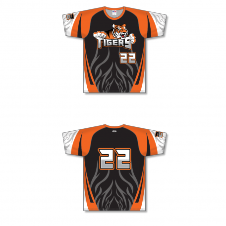 Black and orange baseball jersey clearance