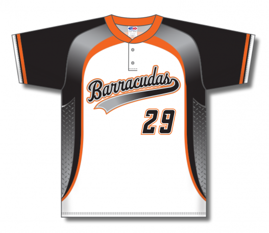 Sublimated Two Button Baseball Jerseys Purchase ZBA32-DESIGN-BA1017