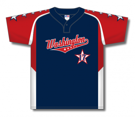 Sublimated One Button Baseball Jerseys Buy ZBA52 DESIGN BA1216