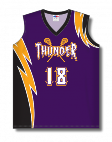 Purple and cheap gold jersey