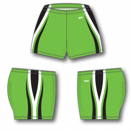 Green volleyball shorts store